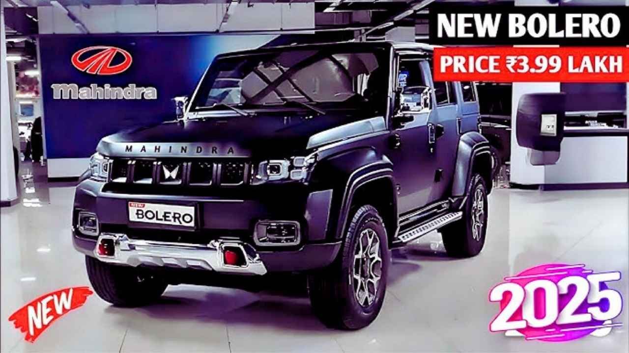 Mahindra's 2025 Bolero SUV